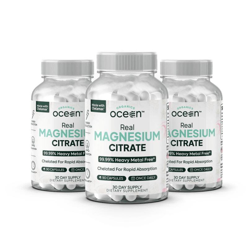 Magnesium Citrate 3 Bottles