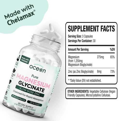 Magnesium Glycinate Chelamax Square