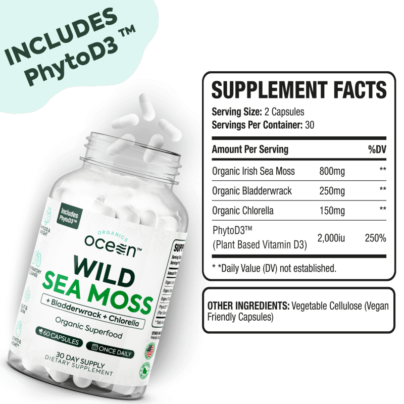 Sea Moss PhytoD3 Square